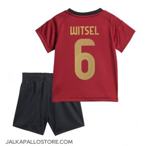 Belgia Axel Witsel #6 Kotipaita Lapsille EM-Kisat 2024 Lyhythihainen (+ shortsit)
